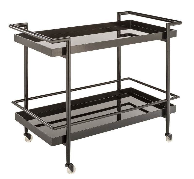 Livingston Black Bar Cart