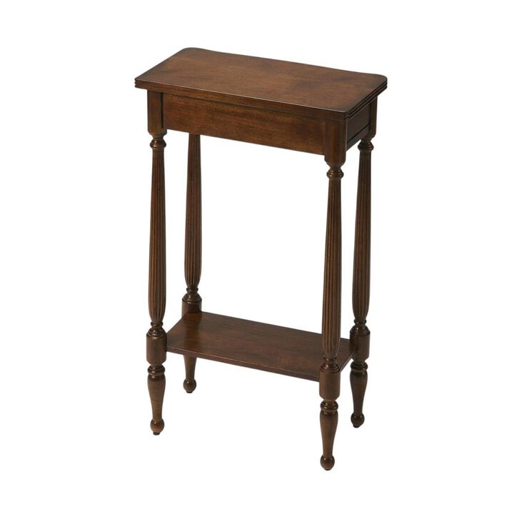 Starlight Canyon Home Medium Brown Narrow Console Table for Living Room and Entryway Spaces