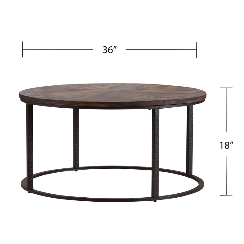 Champaign Reclaimed Wood Cocktail Table