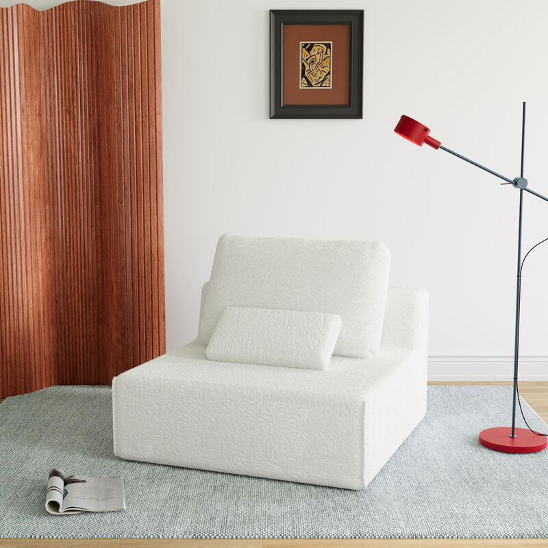 GOODSILO Single Armchair with Plush Cloud-Like Comfort and Ergonomic Support image number 1