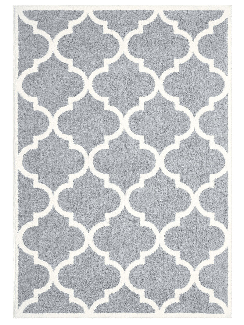 Verona 5'3" x 7'6" Grey Rug image number 0