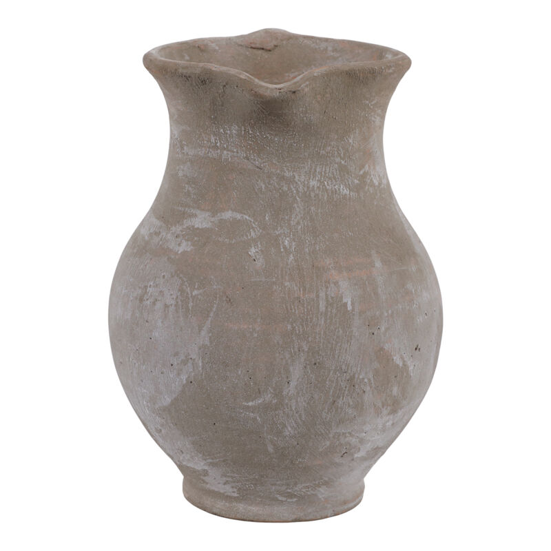 7x6" Terracotta Jug Vase image number 3
