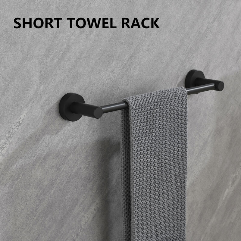 6 Piece Bathroom Towel Rack Set Wall Mount