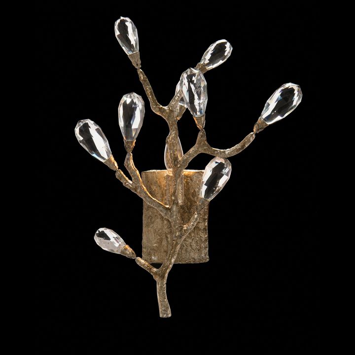 Budding Crystal One-Light Sconce