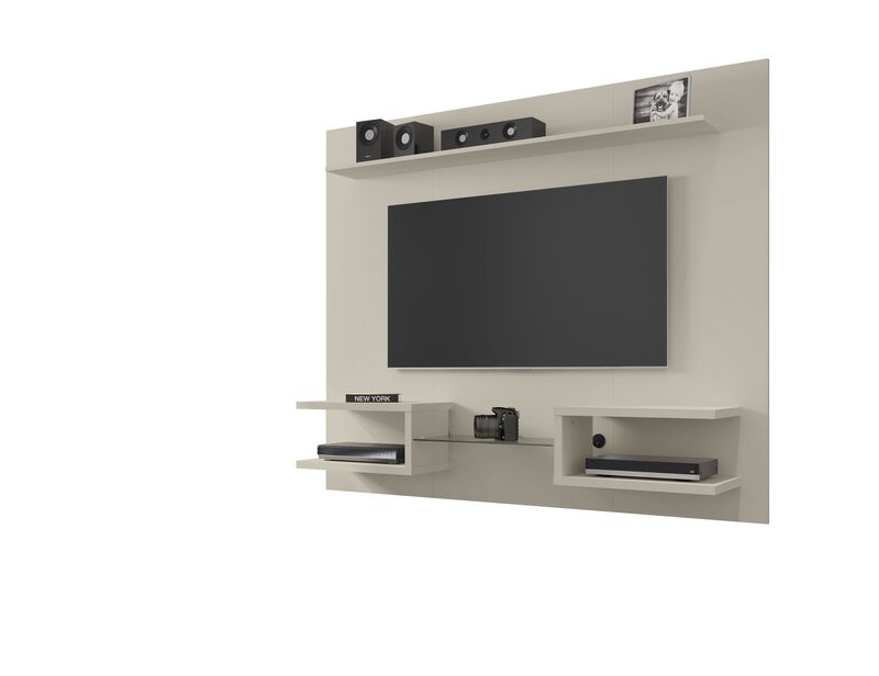 Plaza Floating Entertainment Center in Beige