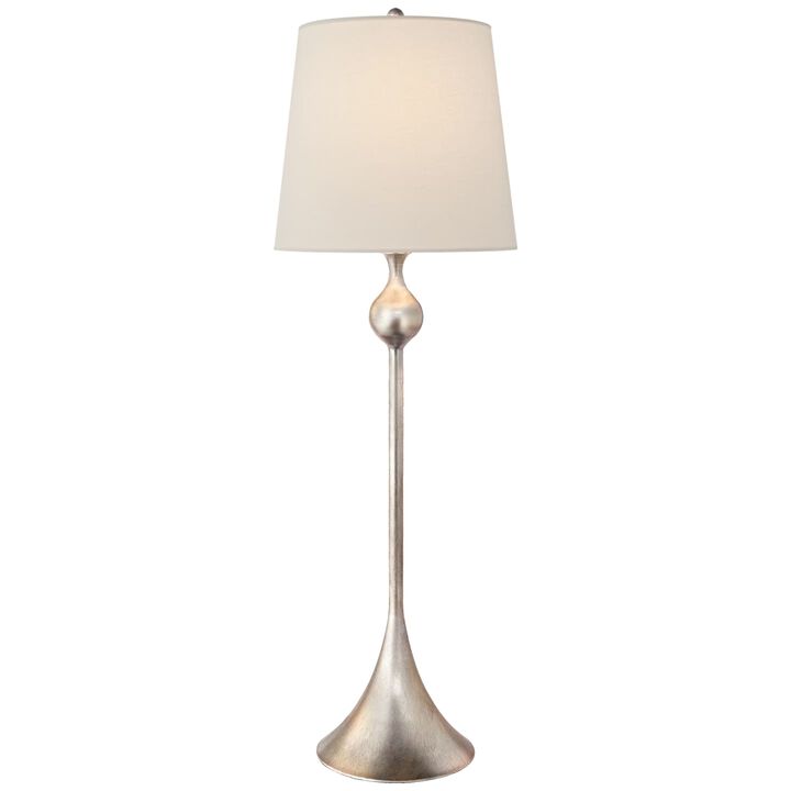 Dover Buffet Lamp in Silver