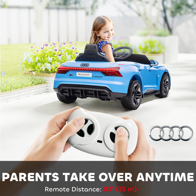 BreeBe Audi RS e-tron GT 12V Ride On Car for Kids with Parent Remote image number 4