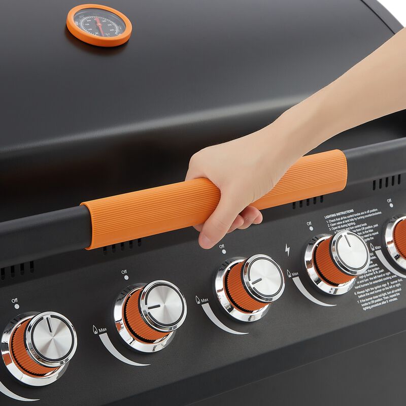 Totpib 6-Burner Propane Gas Grill image number 5