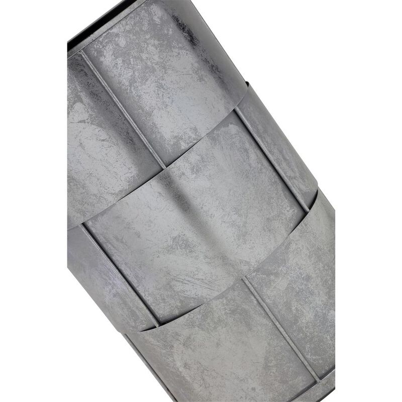 Mason Dining Table Silver Leaf