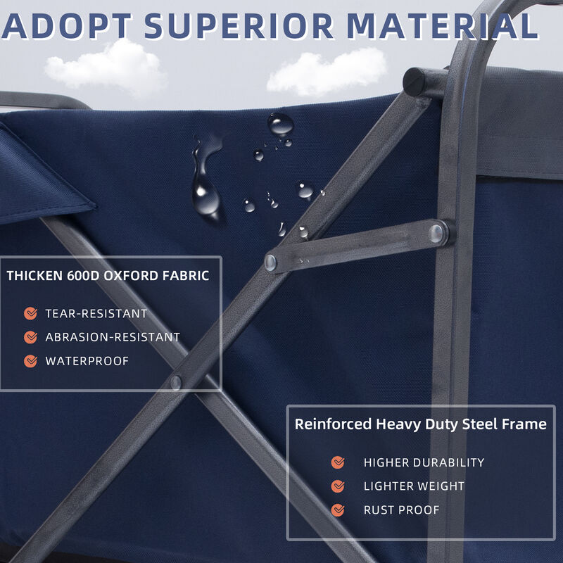 Streamdale Multipurpose Folding Wagon for Outdoor Activities