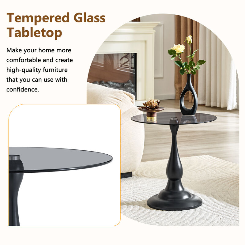 20" Metal Side Table image number 5