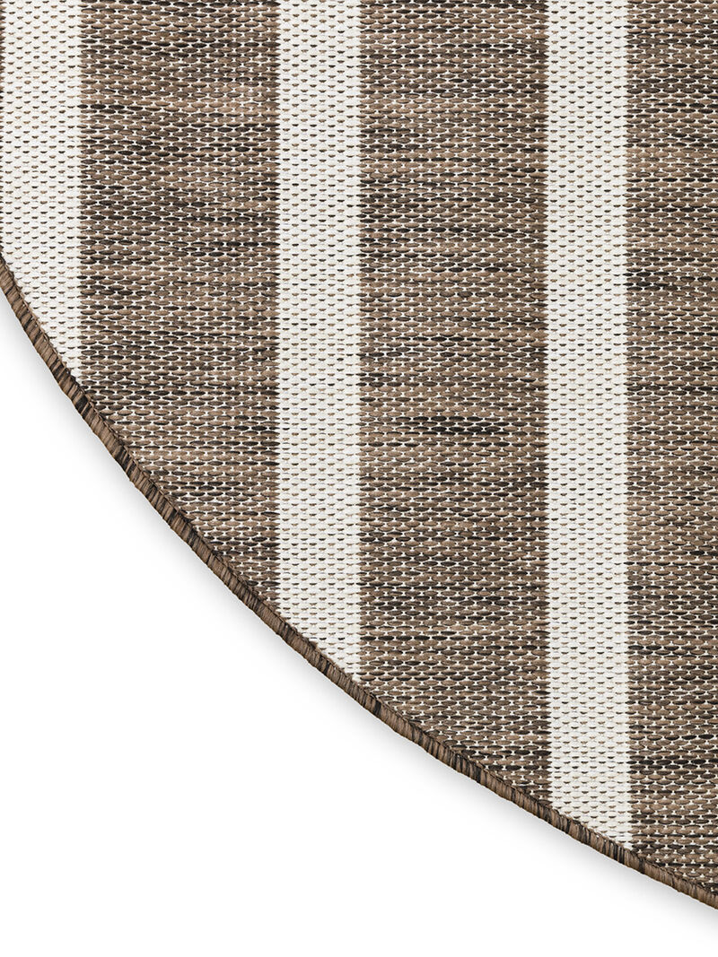 Positano POS03 Natural/Ivory 8' x Round Rug