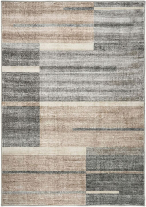 HomeRoots Abstract Area Rug