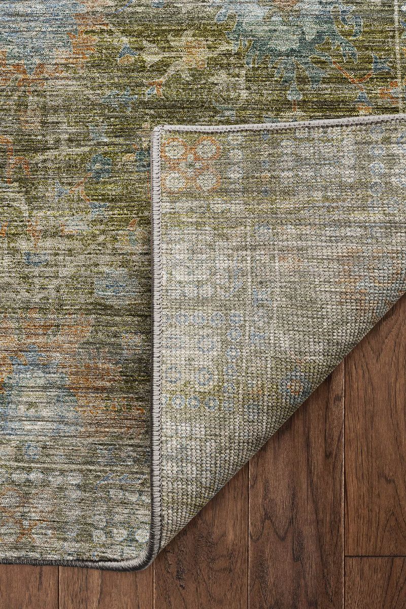 Aristo AR2 Olive 9' x 12' Rug image number 8