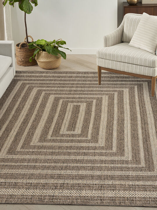 Tulum TLM04 Brown 9' x 12' Rug