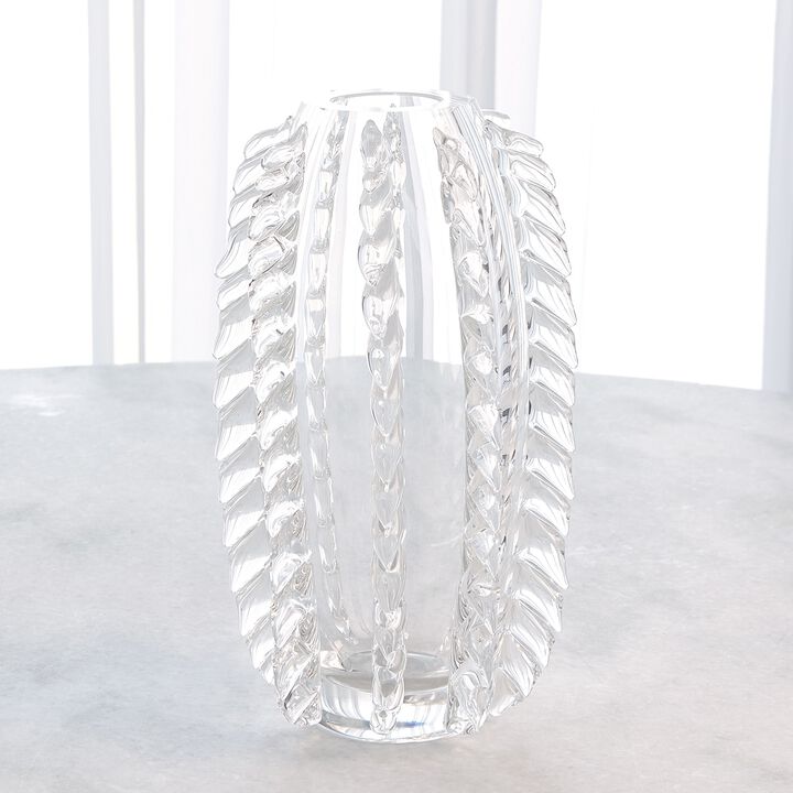 Fringe Vase- Clear