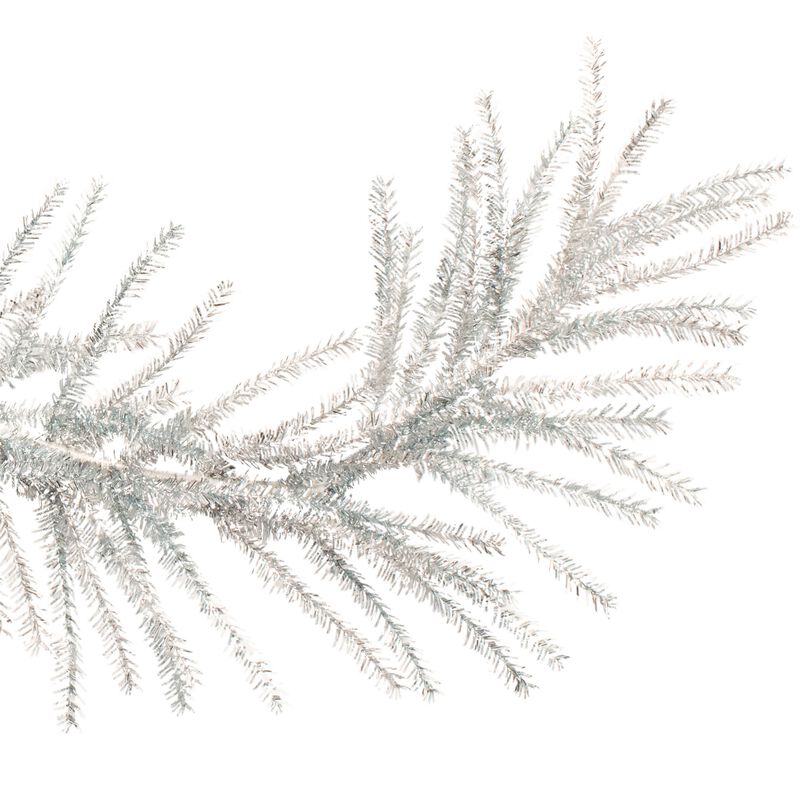 Tinsel Pine Garland for Holiday Mantel, Staircase, or Christmas Tree Styling