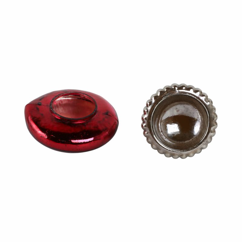 Cinnamon Mushroom Candle, Red image number 5
