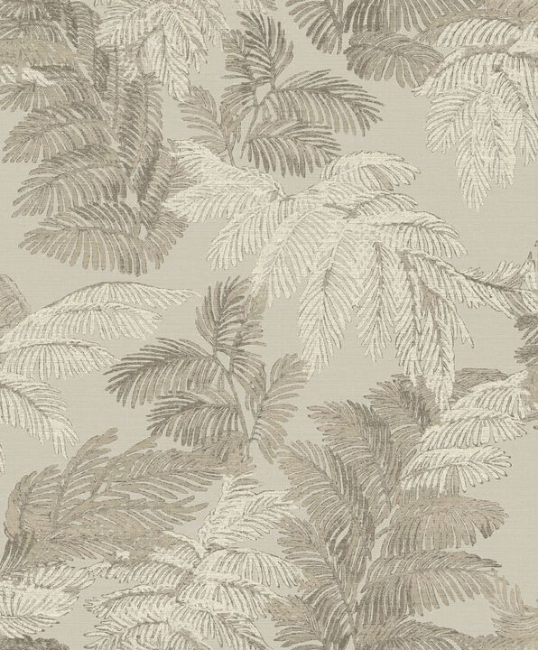 Italian Style Palma Bronze Brown Wallpaper 28812