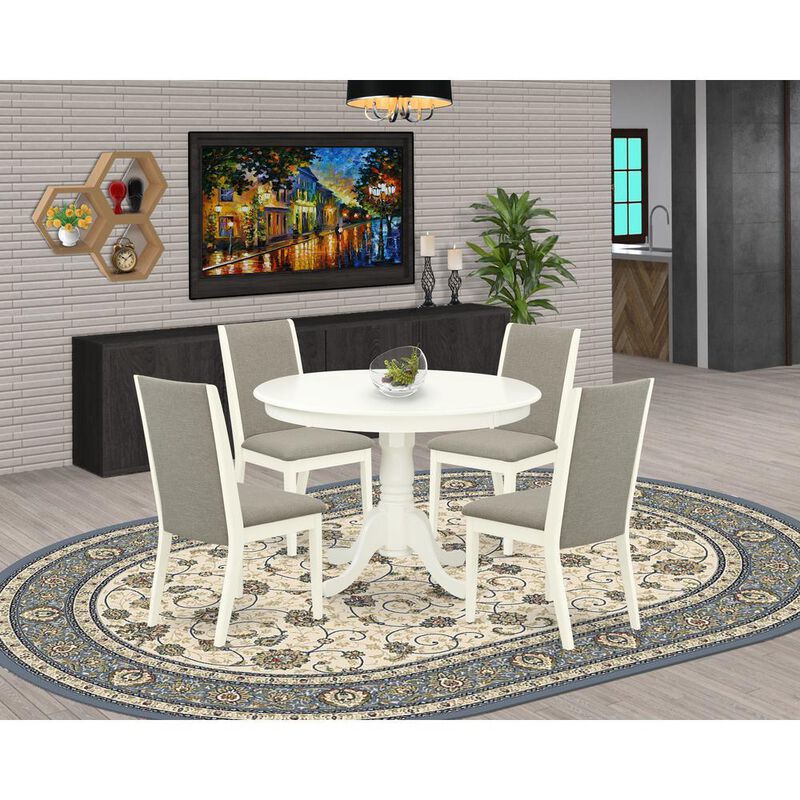 Dining Room Set Linen White