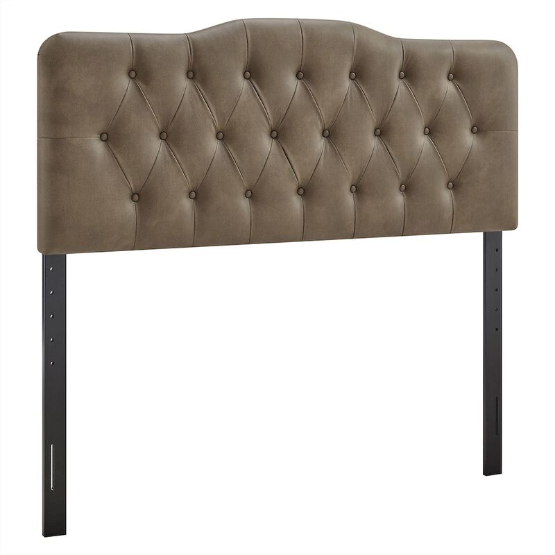 Annabel Faux Leather Queen Headboard image number 0