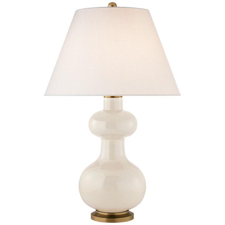 Chambers White Medium Table Lamp