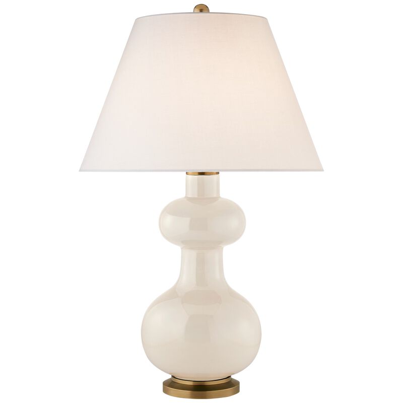 Chambers White Medium Table Lamp