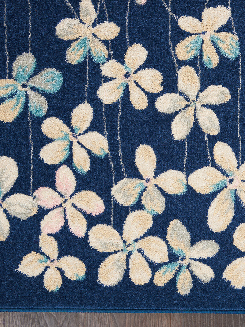 Tranquil TRA04 Navy 5'3" x 7'3" Rug image number 3
