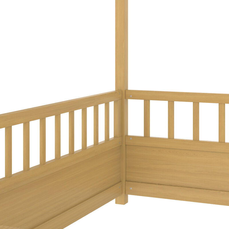 Mosnug Montessori Toddler Floor Bed image number 8