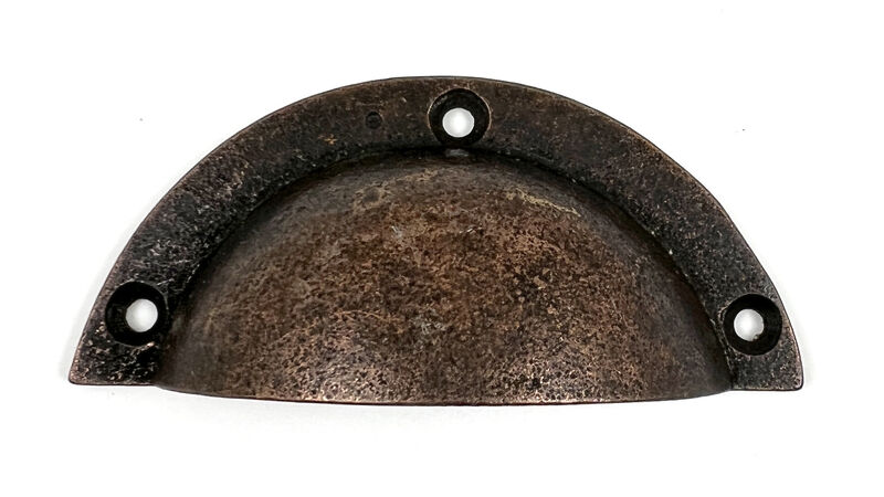 HomeRoots Set of Six Bronze Novelty Knob Metal Drawer Pull Knobs image number 3
