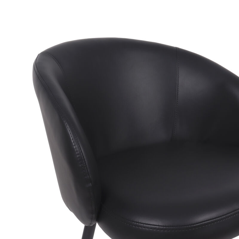 Looma Black Side Chair (Set of 2) image number 3