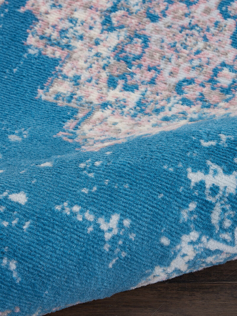 Grafix GRF14 Blue 2' x 6' Rug