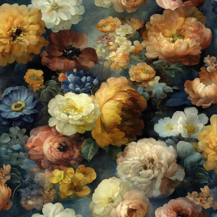Moody Floral Peel & Stick Wallpaper