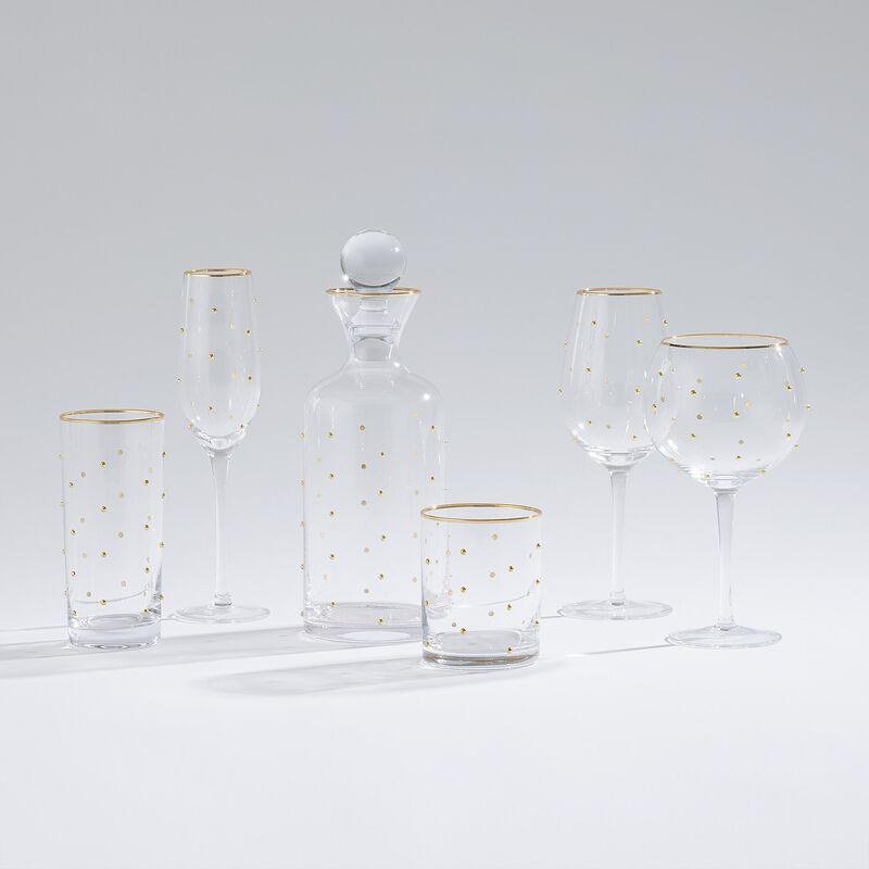Set of 6 Celebration Wine Glasses