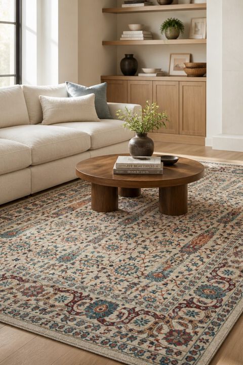 Estate EST206 Beige 2' x 3' Rug