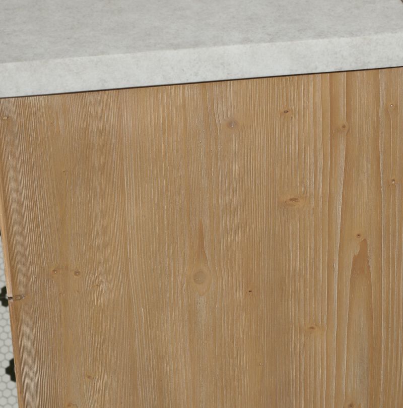 Diego 36" Floating Bathroom Vanity Weathered Fir image number 6
