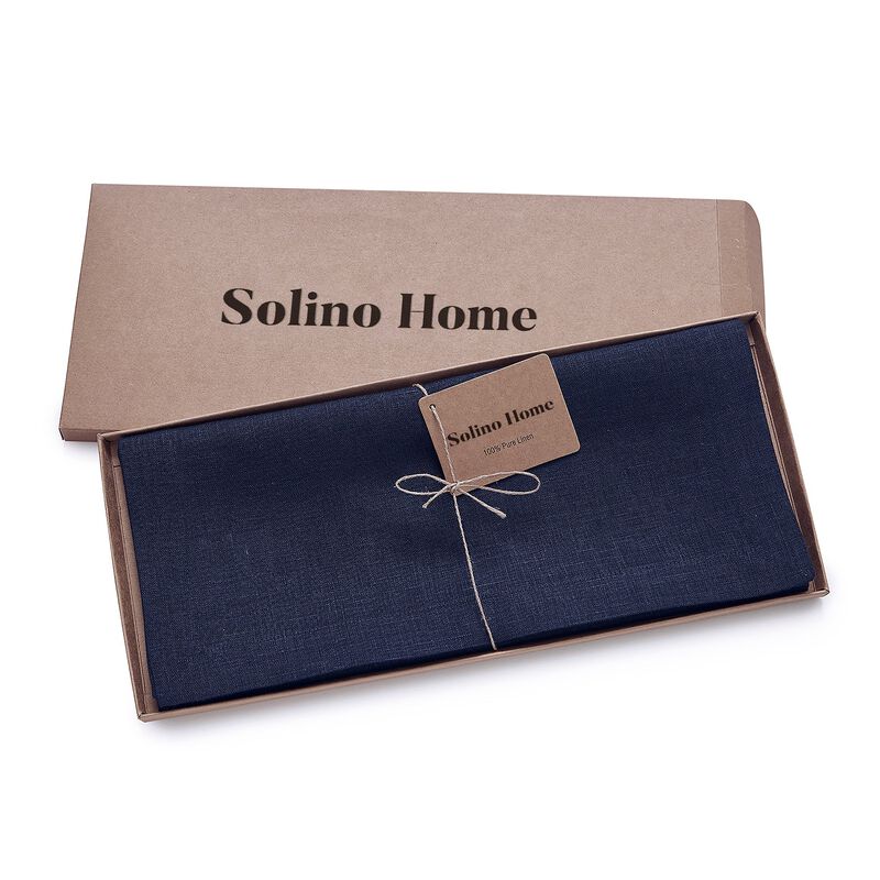 Christmas Linen Table Runner - Fete, Solino Home