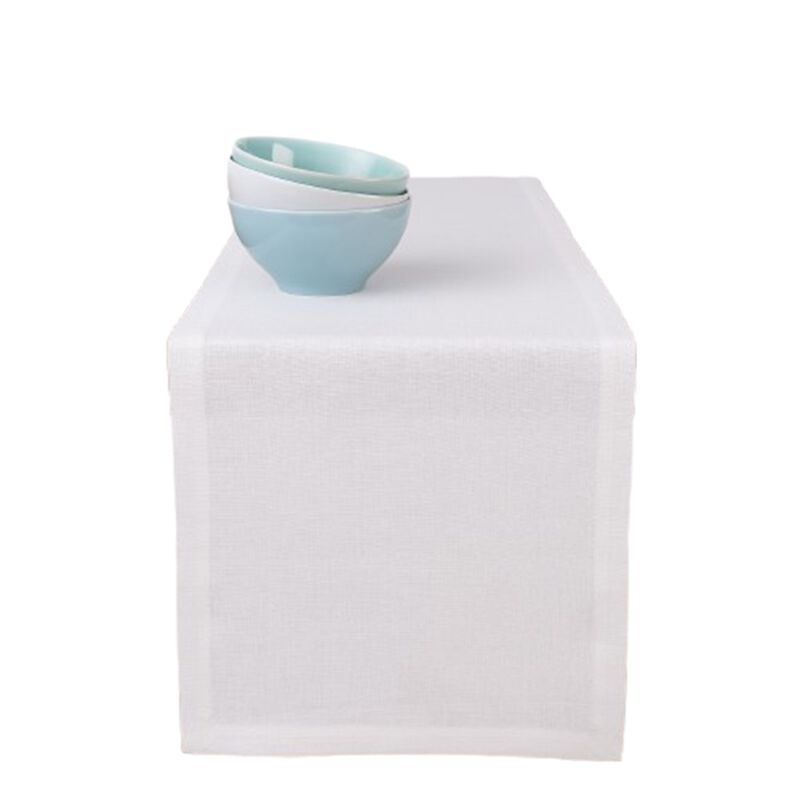 Solino Home 100% Pure Linen Table Runner - Diana