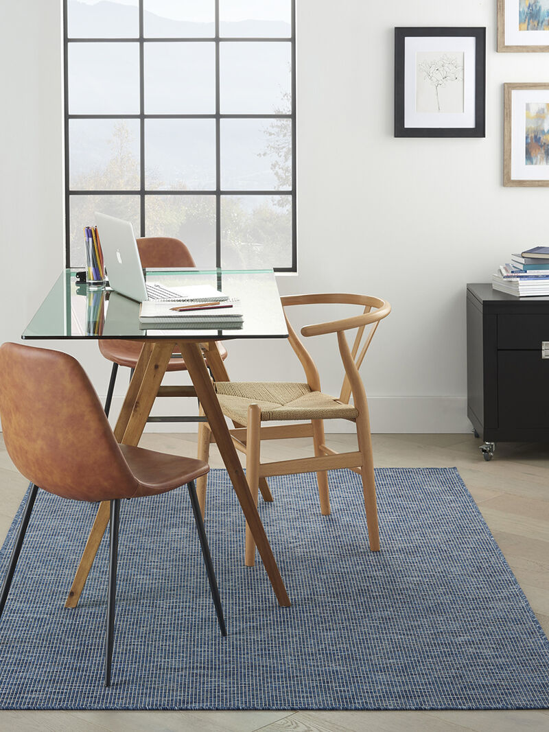 Positano POS01 Navy/Blue 4' x 6' Rug