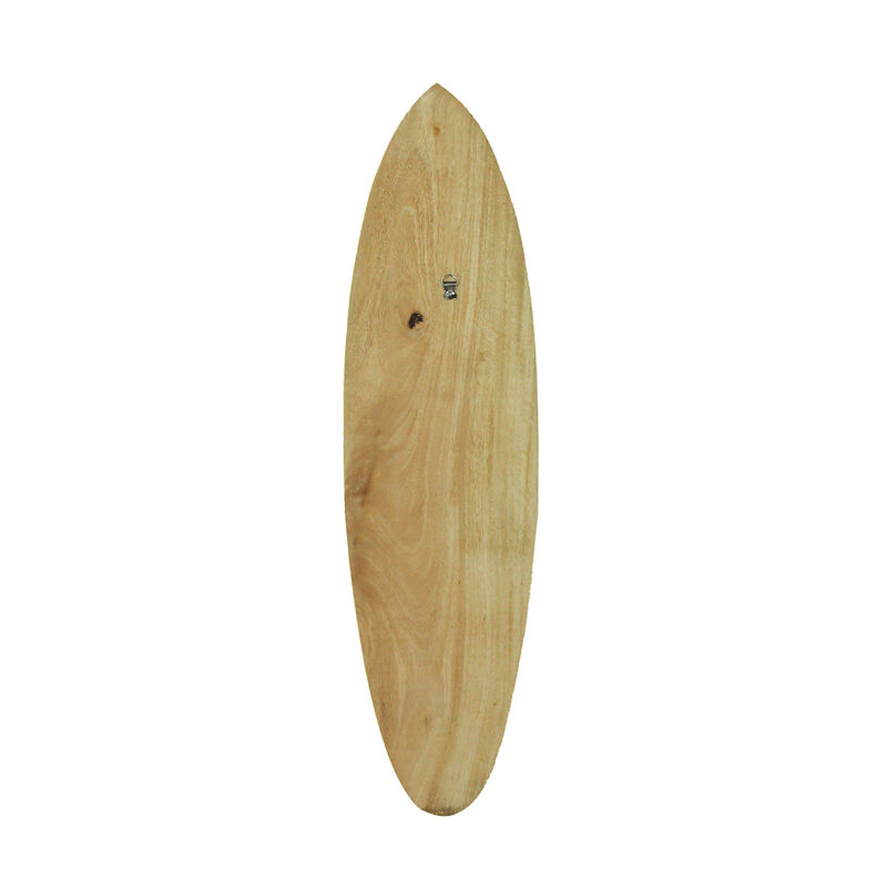 Set of 3 Wooden Striped Surfboard Wall Hangings 32 Inches Long image number 4