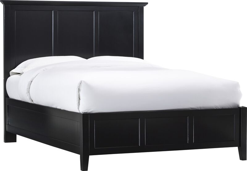 Paragon King-size Panel Bed in Black