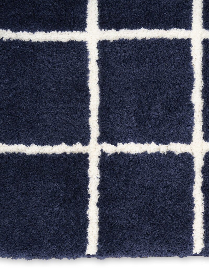 West End Ave WTE01 Navy/Ivory 9' x 12' Rug
