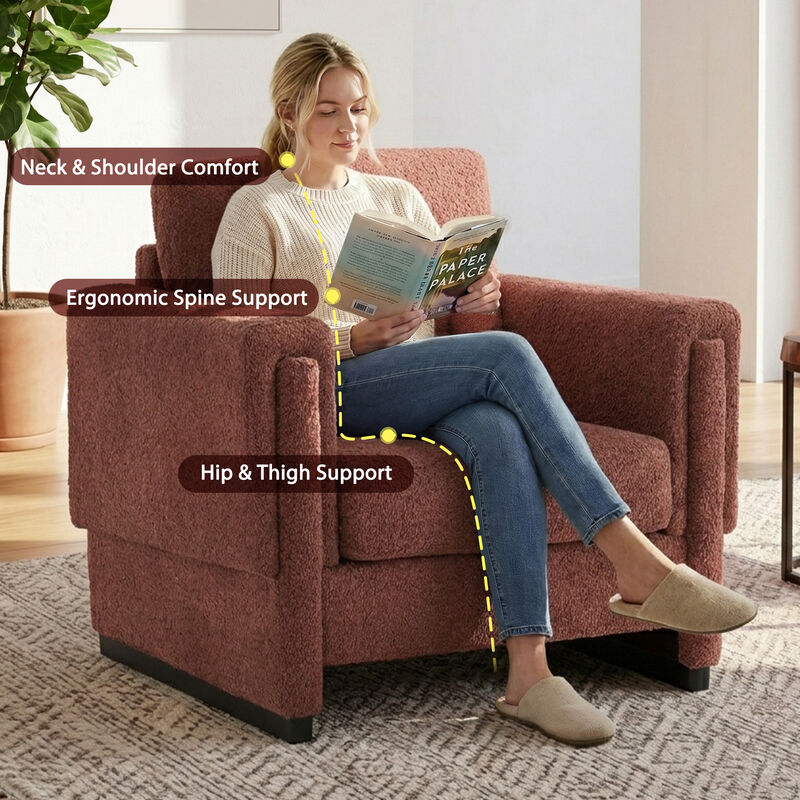 Laxrut Upholstered Accent Armchair image number 3