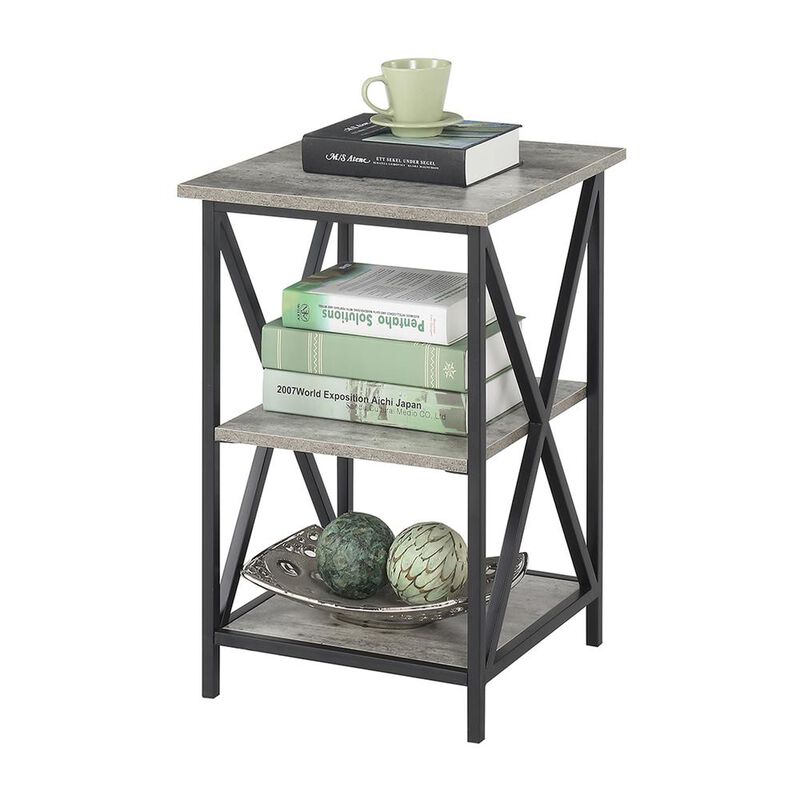 Convience Concept, Inc. Tucson 3 Tier End Table