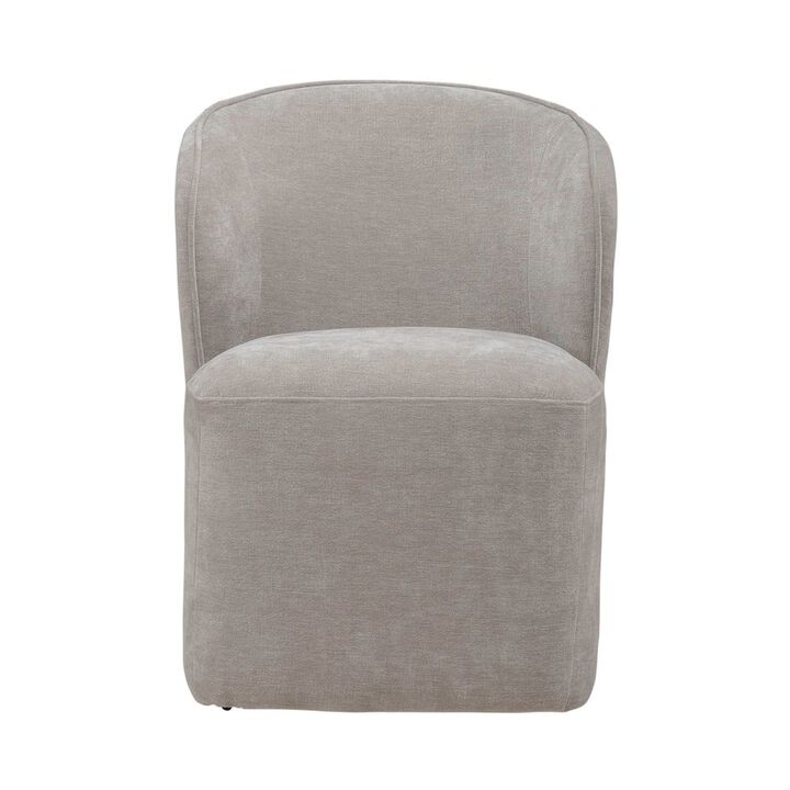 Liberty Furniture Accent Dining Chairs with Castors - Truffle Upholstry - Set of Four