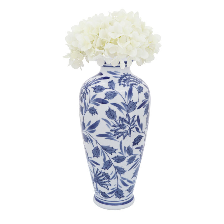 Chinoiserie Vase, Blue/White