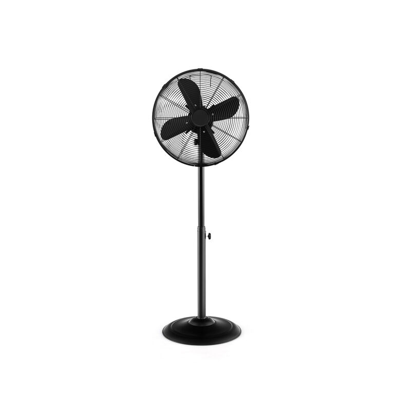 Pedestal Standing Fan Oscillating Pedestal Fan with 3 Speeds and Adjustable Height