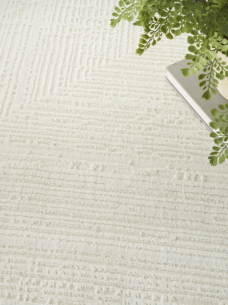 Sustainable Trends SUT07 Ivory 5'3" x 7'3" Rug