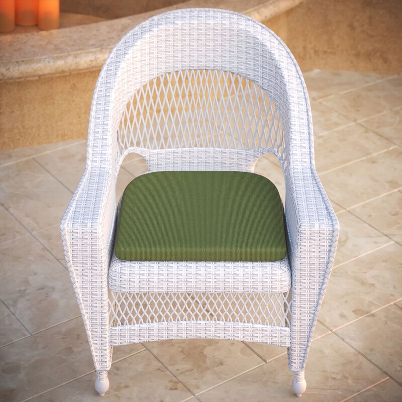 Indoor/Outdoor Sunbrella 18W x 17.5 x 2 Dining Chair Replacement Cushion