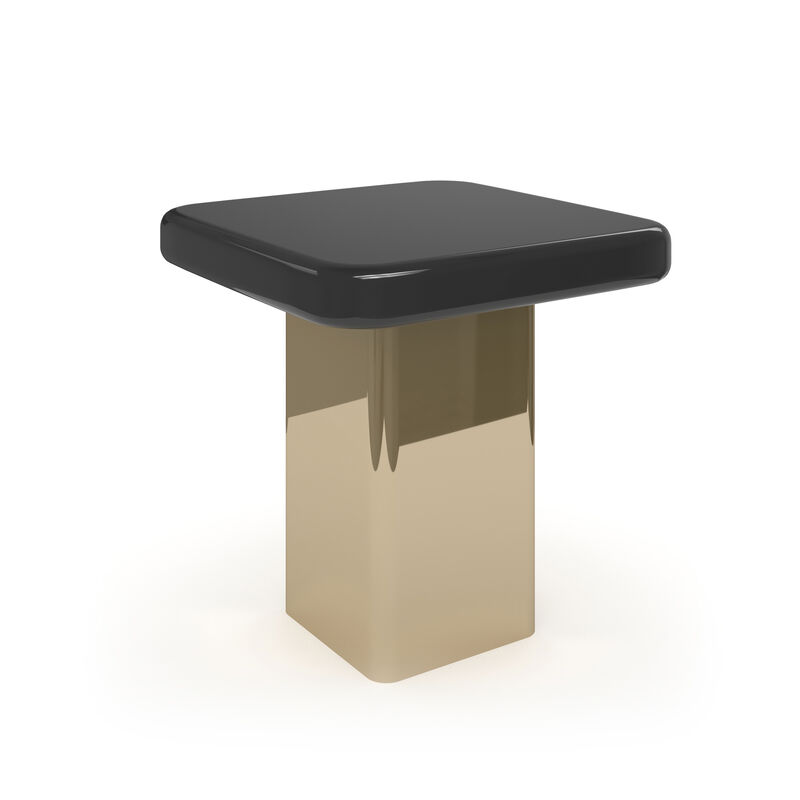 Gelee Chocolate Accent Table